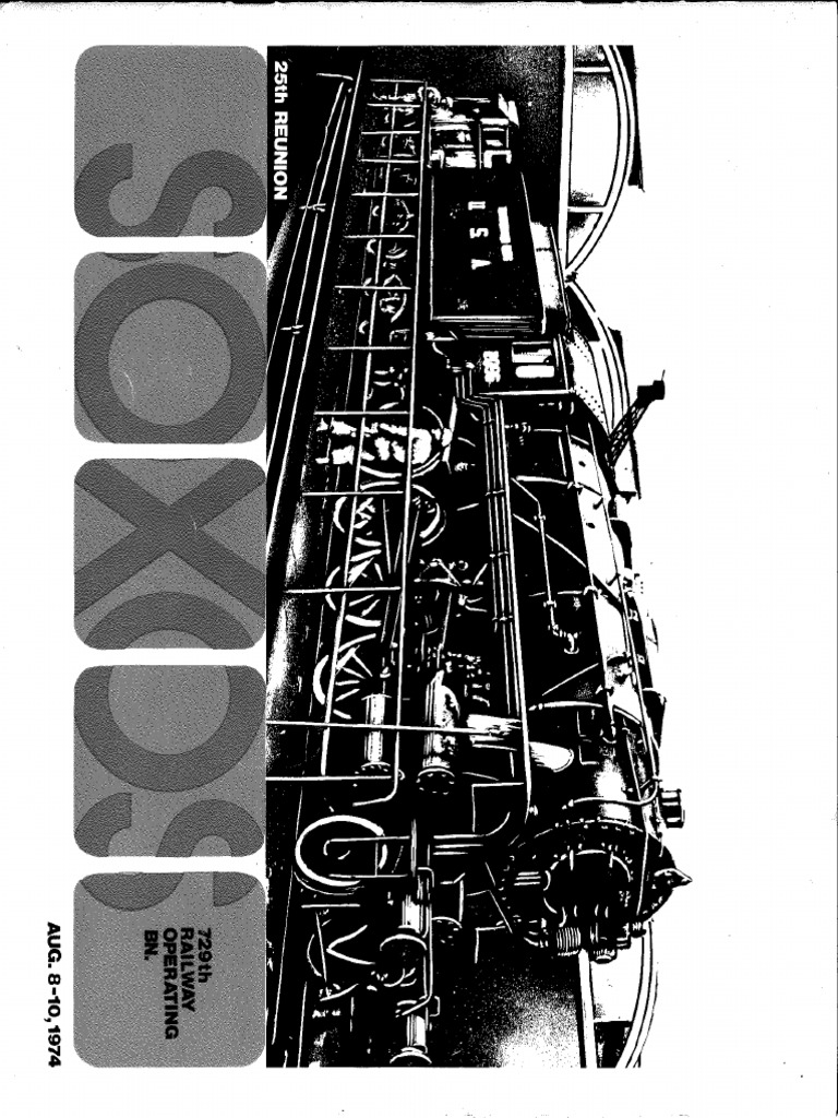 729th Railway Operating BN 1974 | PDF
