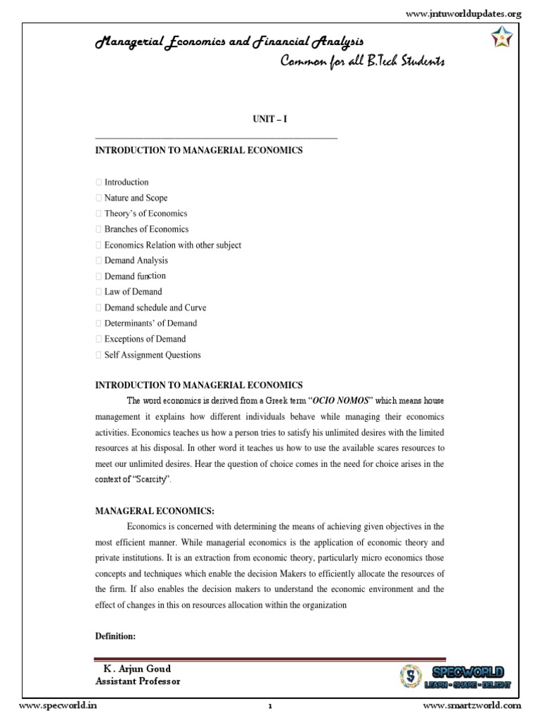 MEFA All Units PDF | PDF | Demand | Production Function