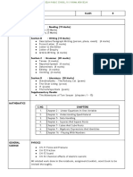 Mid Term Syllabus Class 8