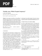 Variable Stars: Which Nyquist Frequency?