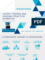 Strategic Workforce Planning Latest Trends Leading Practice Examples and Group Discussion by Julia Howes Mercer