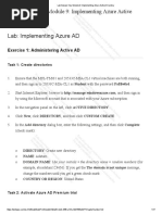 Lab Answer Key - Module 9 - Implementing PaaS Cloud Services