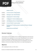 Module 3 - Implementing Virtual Machines