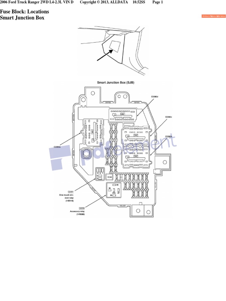 Fuse Block Locations Smart Junction Box PDF