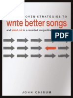 Write Better Songs: Seven Proven Strategies To