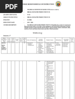 COURSE DESIGN and Module Instruction