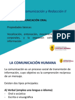 Comunicación Oral