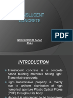 Translucent Concrete (Sacar)