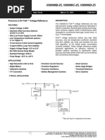 X60008B-25, X60008C-25, X60008D-25: Precision 2.5V FGA™ Voltage Reference