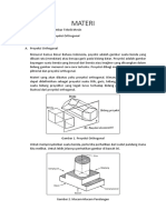 Handout GTM - Proyeksi Orthogonal MATERI