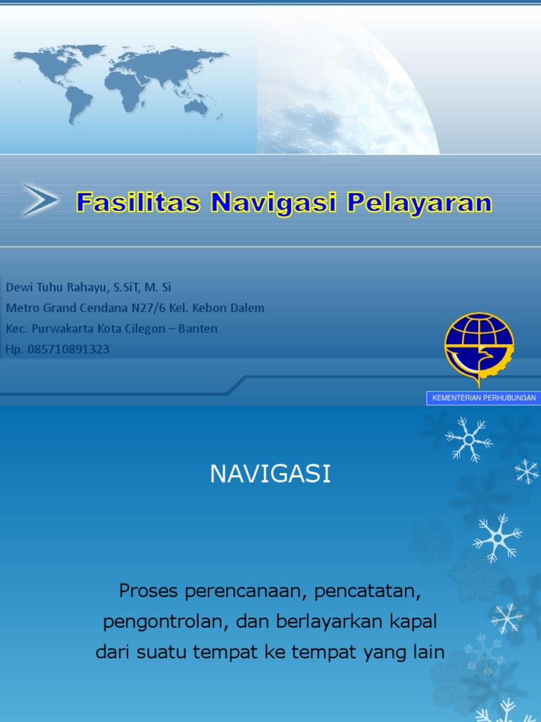Pengertian dan Fungsi Navigasi Pelayaran | PDF