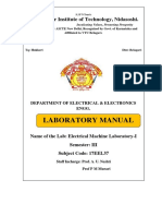 17eel37 Eml Lab Manual