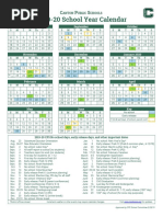 2019-20 CPS Calendar SC Approved 190328