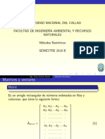 Matrices y Vectores