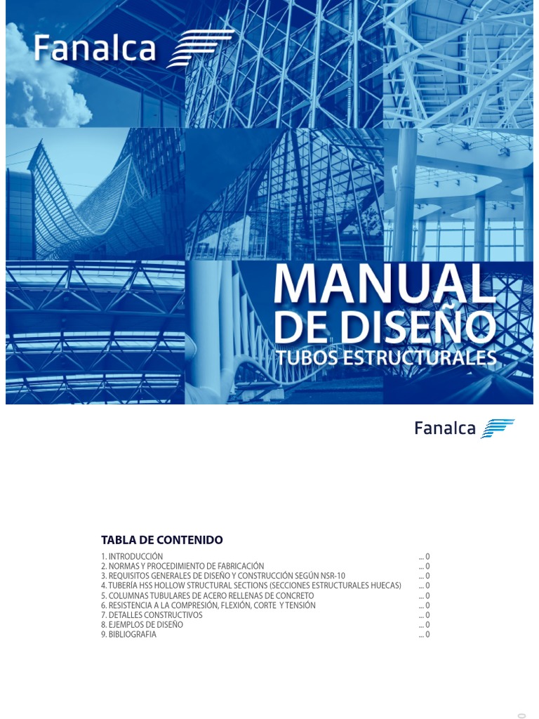 Manual de Diseño de Tubos Estructurales | PDF | Pandeo | Doblar