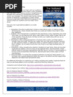 Organizing Your Writing
