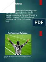 Professional Referee