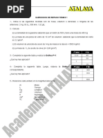Ejercicios Temas 1