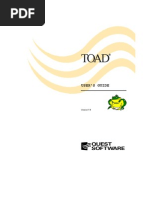 TOAD User's Guide