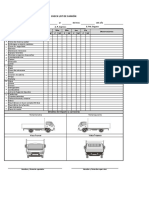 CHECK LIST DE CAMIÓN SEMANAL PARA REVISIÓN DE SEGURIDAD