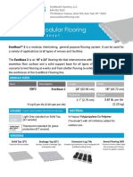 EverBlock Modular Flooring - EverBase 2 - Specification Sheet