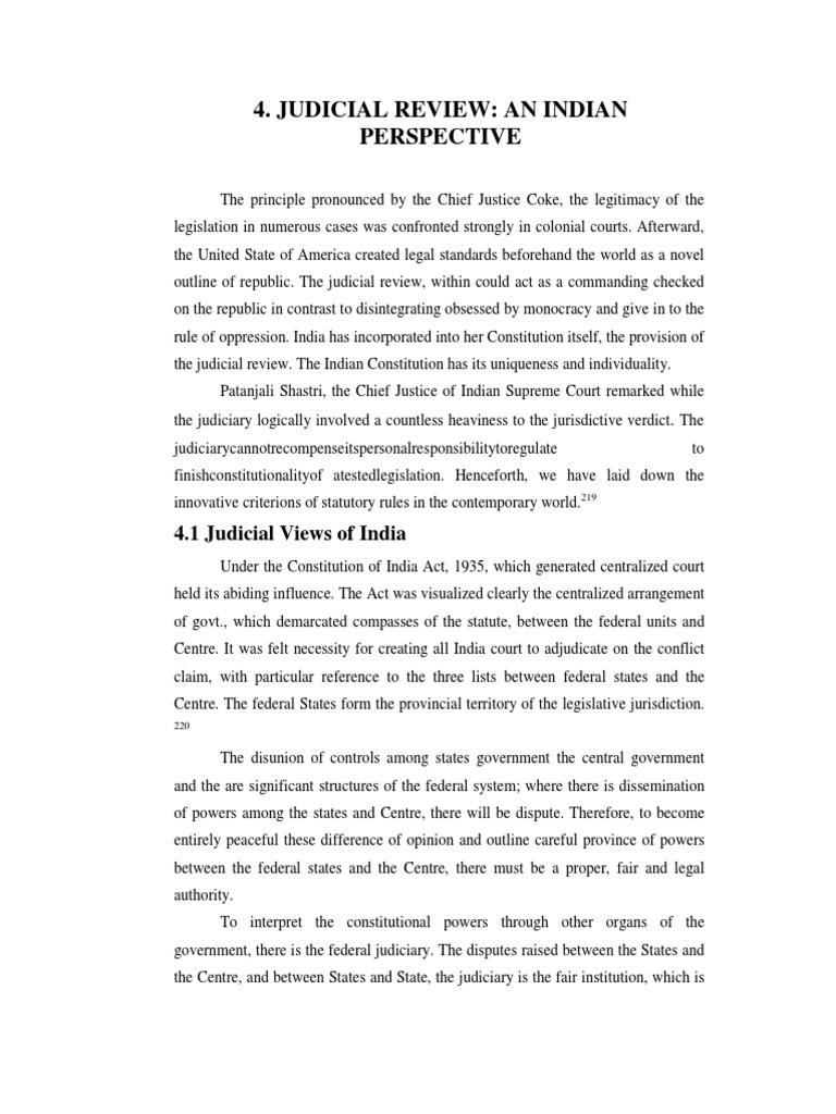 Indian Supreme Court and Judicial Review | PDF | Judiciaries | Supreme ...