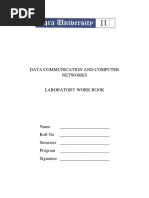 Data Communication and Computer Networks