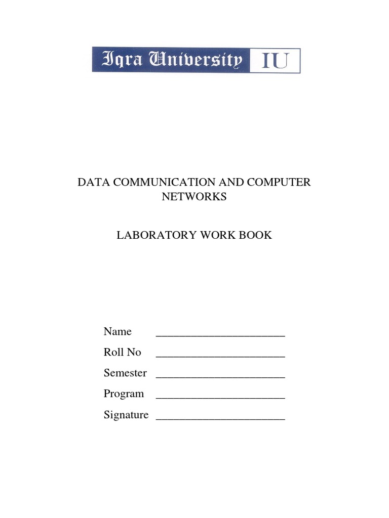 Data Communication and Computer Networks | PDF | Bit Rate | Modem