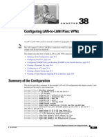 Configuring Lan-To-Lan Ipsec VPNS: Summary of The Configuration