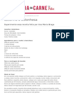 Lasanha A Bolonhesa PDF