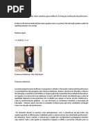 FORMAÇ CONTINUADA Prof Francisco Imbernon
