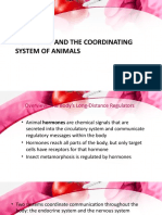 Hormones and The Coordinating System of Animals