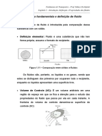 Conceitos Fundamentais e Definição de Fluido