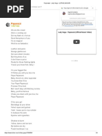 Alejandro Lady Gaga Songs Songs Written