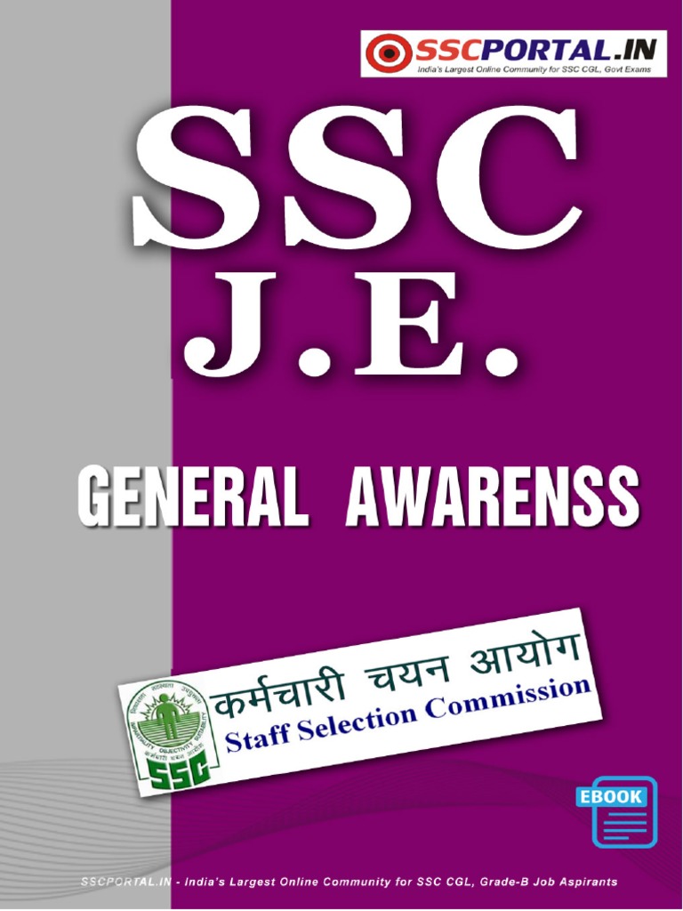 SSC Junior Engineer Exam General Awarenss | PDF | Partition Of India |  Indian National Congress