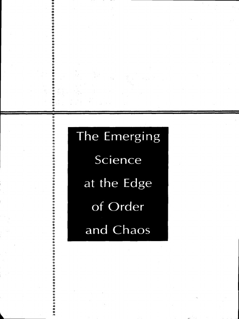 Mitchel Walldrop-Complexity PDF PDF Adam Smith Economics