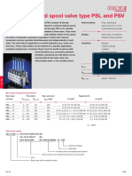 Valvula Direcional Proporcional de Embolo Tipo PSL e PSV PDF