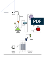 Diagram de Equipo de Extraccion de Cafeina A Partir Del Grano de Cacao