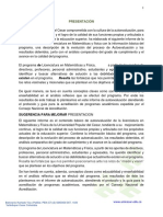 Presentación Del Informe de Autoevalución Final Ultimo