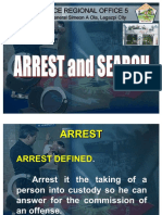 Lecture On Arrest