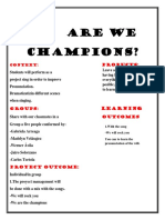 Are We Champions?: Products