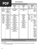 grade 3 math t and l framework