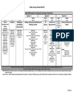 Grade 5 Math T and L Framework