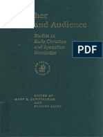 Pauline Allen - Preacher and Audience Studies in Early Christian and Byzantine Homiletics. 1