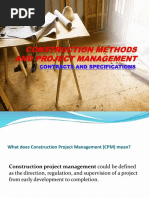 Construction Methods and Project Management