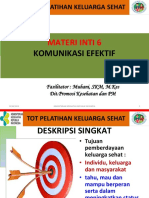 MODUL PELATIHAN KELUARGA SEHAT 2019 (MI 6. Komunikasi Efektif)