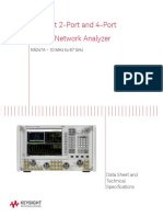 Keysight 2-Port and 4-Port PNA-X Network Analyzer N5247A