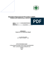 Sop Permintaan Pemeriksaan