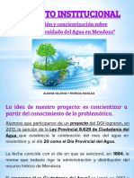 El Agua en Mendoza PDF