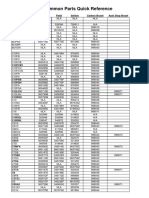 Hitachi Common Reference of Parts